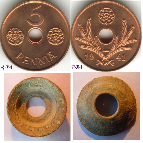 Viisi penniäkö 1941-1943