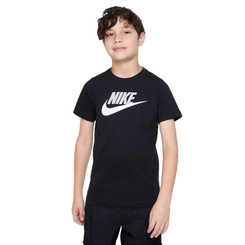 Nike Sportswear Black DV2579-010 Older Kids Boys T-Shirt
