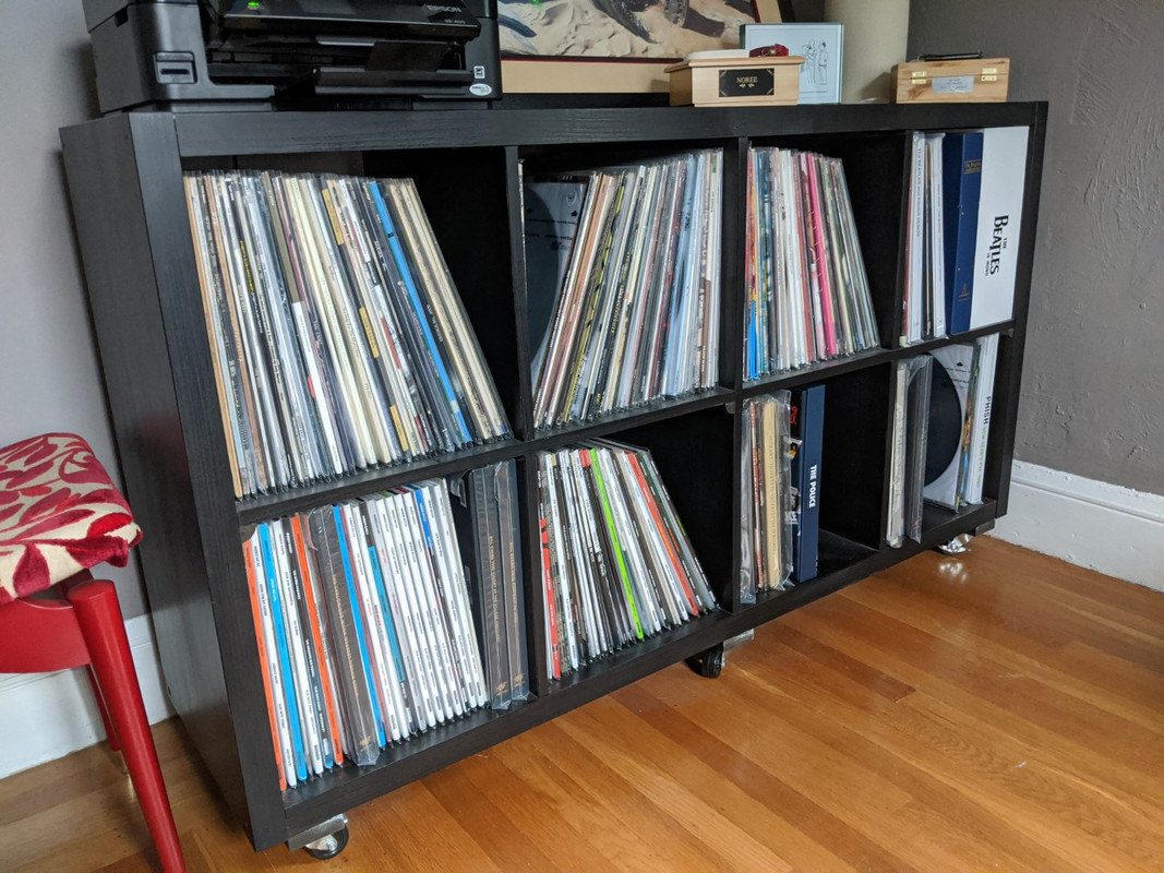 Can You Put Caster Wheels On Large IKEA Kallax Shelving Unit? | Page 2 |  Steve Hoffman Music Forums