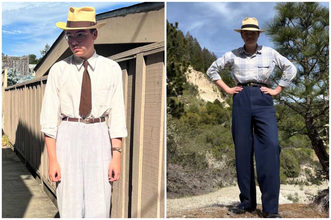 The three-piece suit