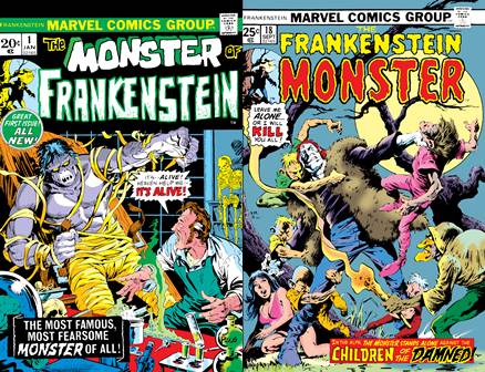 Frankenstein Vol.1 #1-18 (1973-1975) Complete