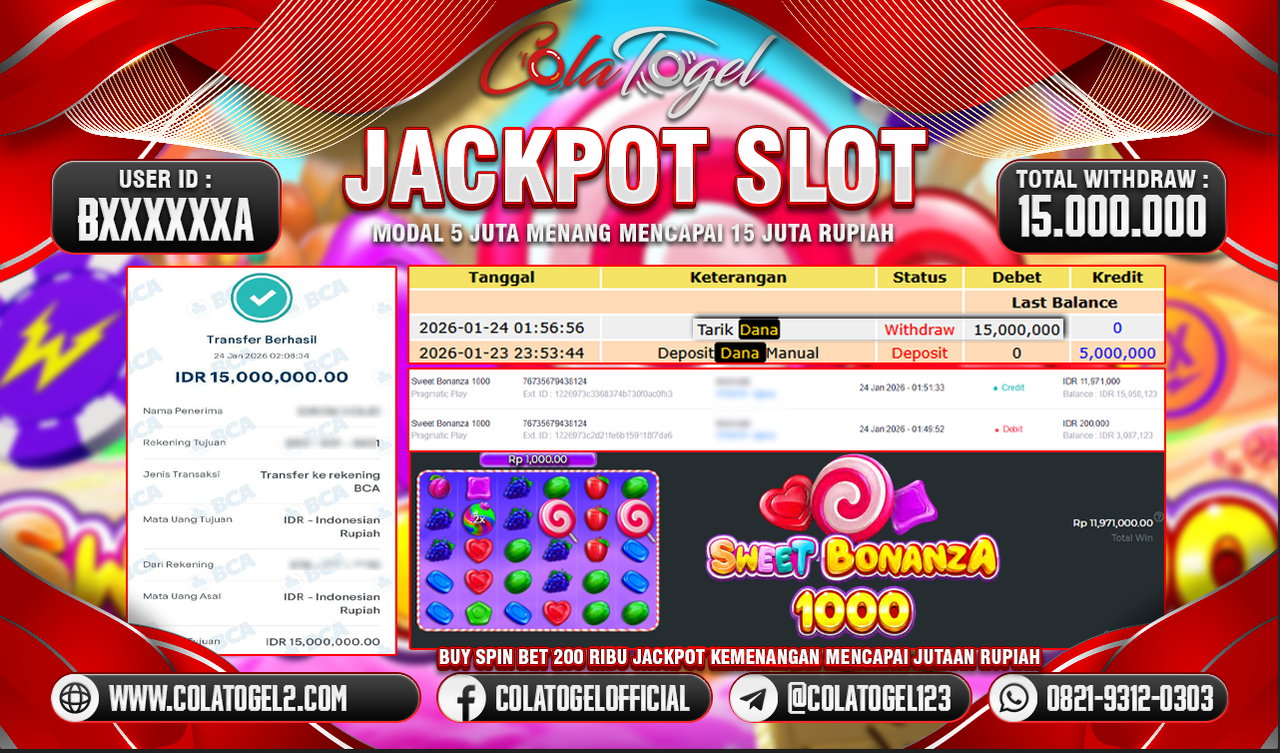 JACKPOT SLOT GACOR!!