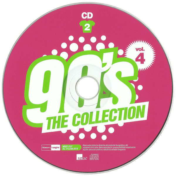 29/11/2023 - Various – 90's The Collection Vol.4 (2 x CD, Compilation)(Blanco Y Negro – MXCD 3707)   (WAV) R-13237986-1551991459-3600