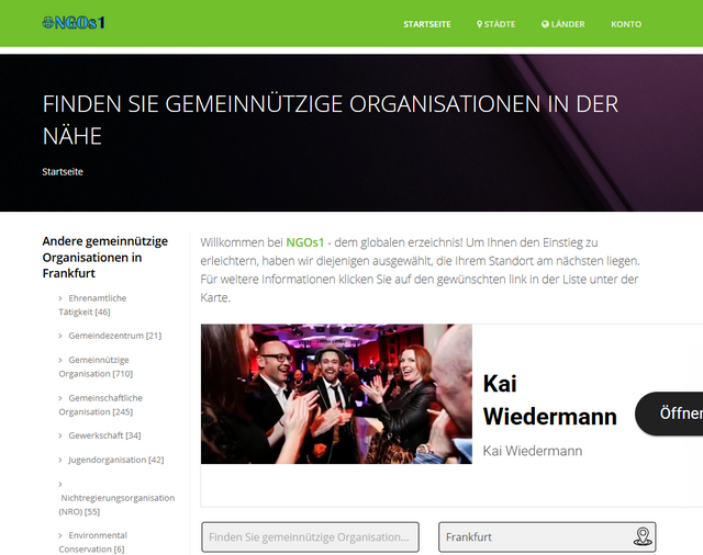 ngos1.com Webseite