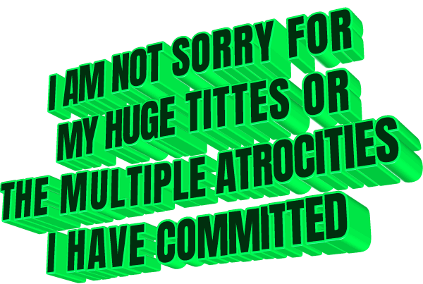 not sorry