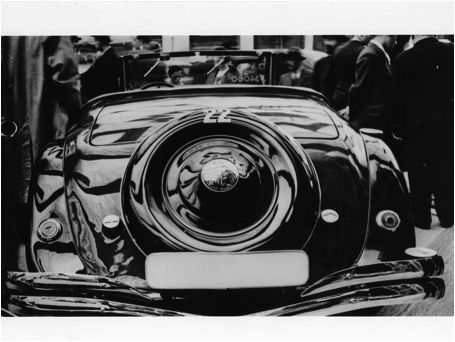 Arrière 22 roadster salon Paris 1934