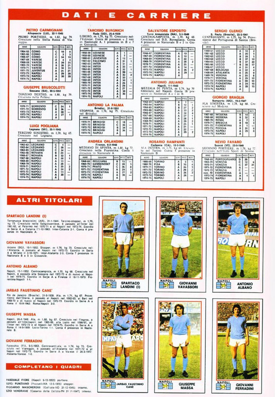 Calciatori 1974 1975 43 — Postimages