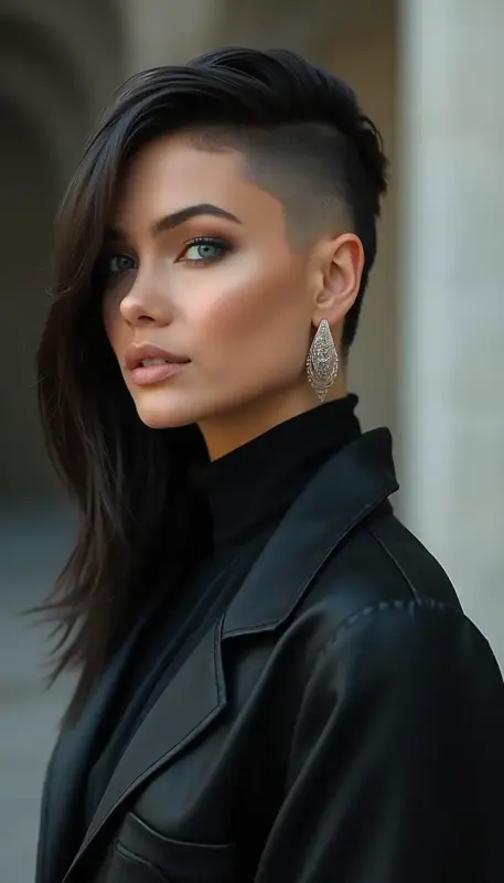 Asymmetrical Allure: Break the Mold with Bold Elegance - Asymmetrical hair