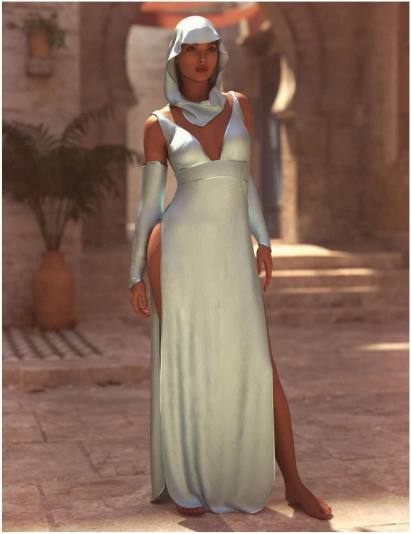 dForce Sabiha Outfit for Genesis 9