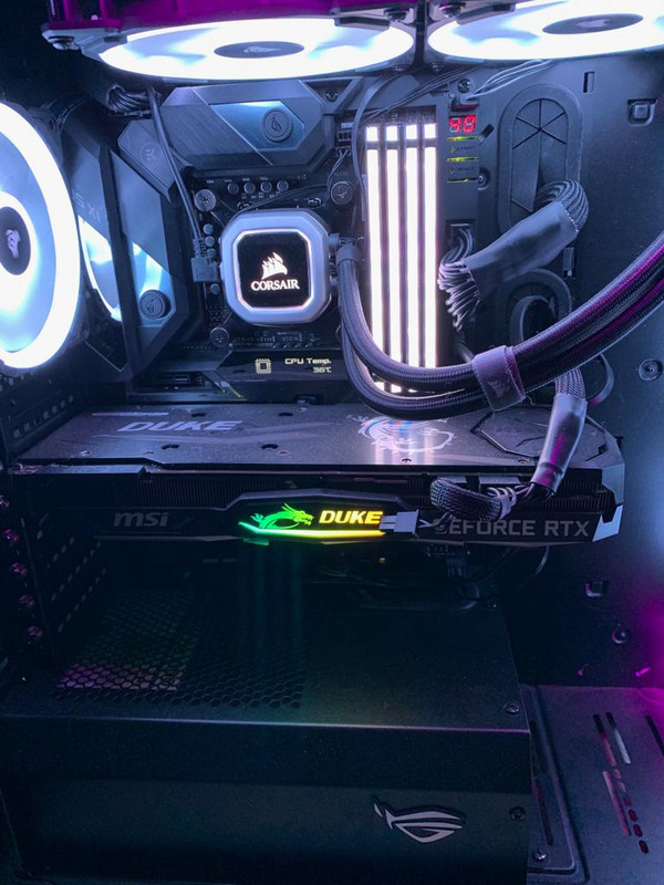 ... SATILdı ... MSI Geforce Rtx 2080 Duke 8G OC / Türkiye Garanti