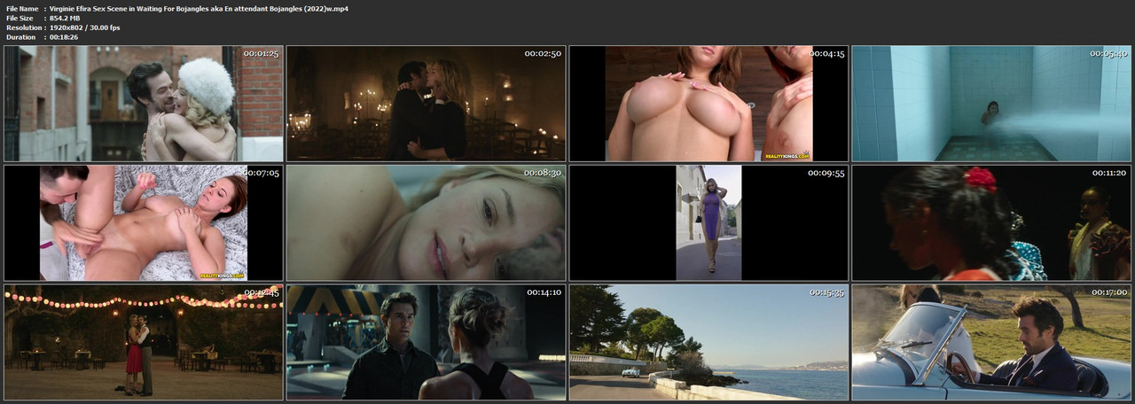 Virginie Efira Sex Scene in Waiting For Bojangles aka En attendant Bojangles (2022)w.mp4