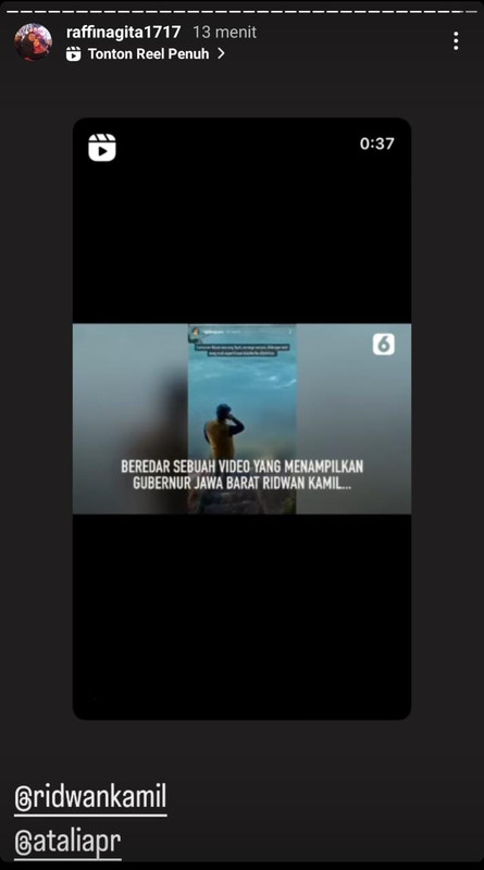 Raffi Ahmad bersimpati putra sulung Ridwan Kamil dinyatakan meninggal