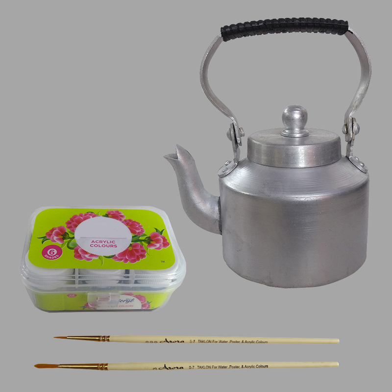 Scandinavian Art on Kettle DIY Kit 
