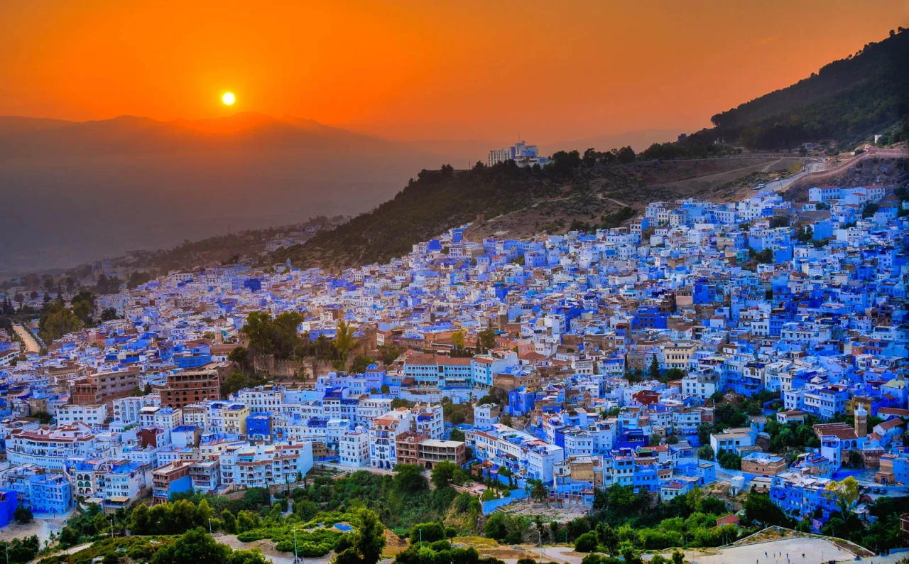 Spanish Mosque viewpoint above Chefchaouen