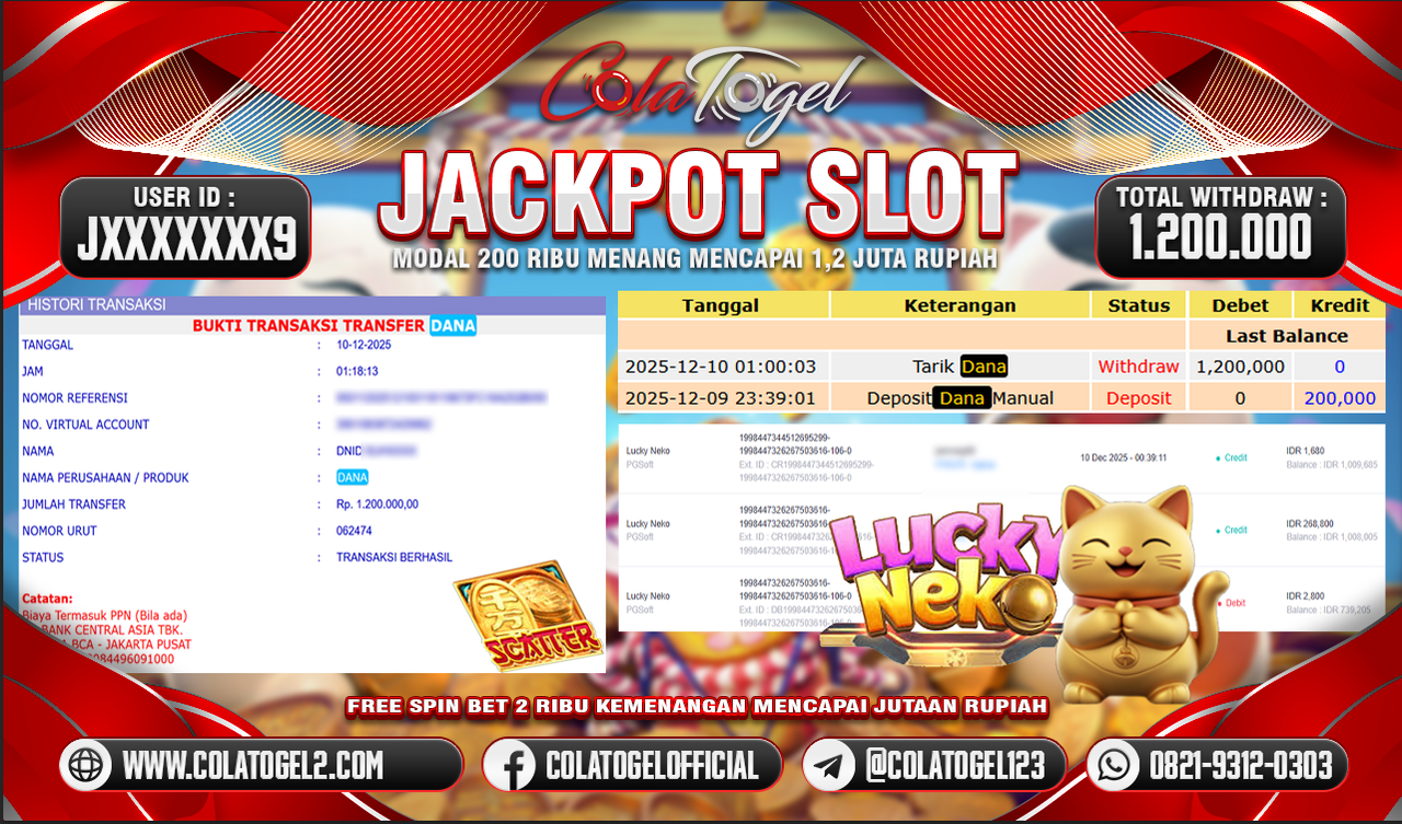 JACKPOT SLOT GACOR!!