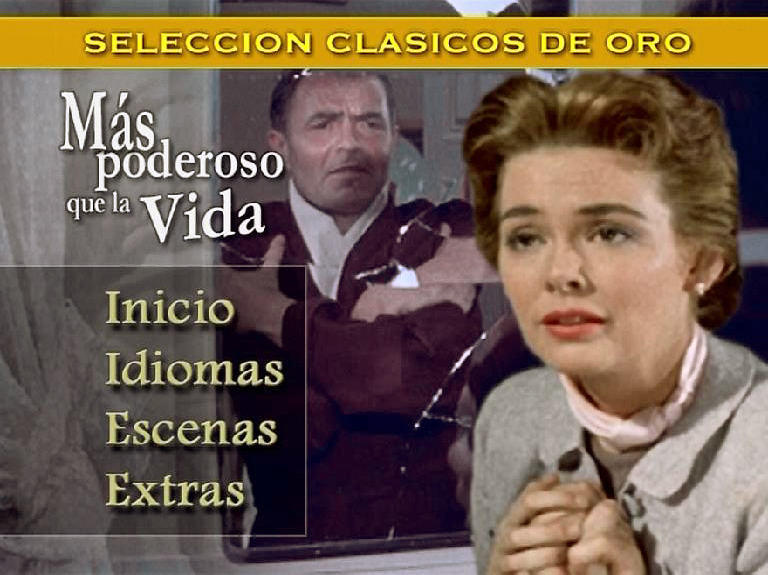 BIGGER THAN LIFE MENU - Más poderoso que la vida (Bigger Than Life) [1956] [Drama] [DVD5] [PAL] [Leng. ESP/ENG] [Subt. ESP/ENG]