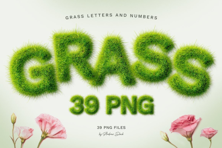 Grass Letters - 91608804
