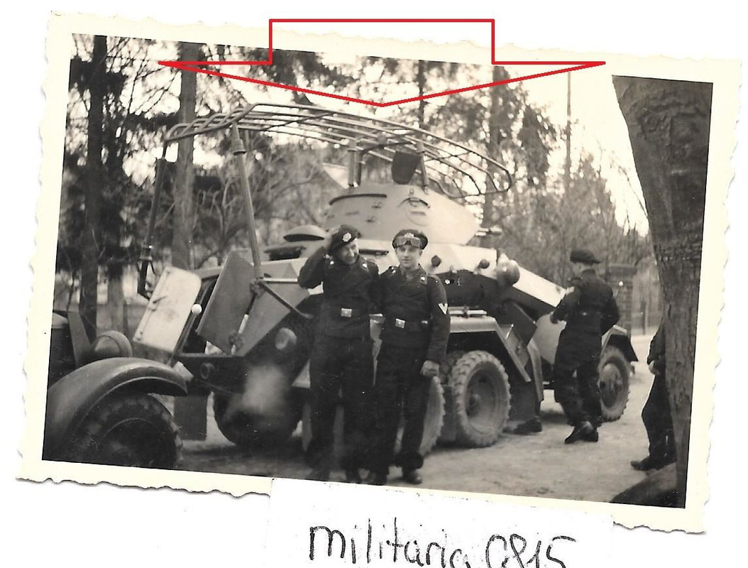 Foto 2 WK Deutscher SPW Schützen Panzerwagen Sdk