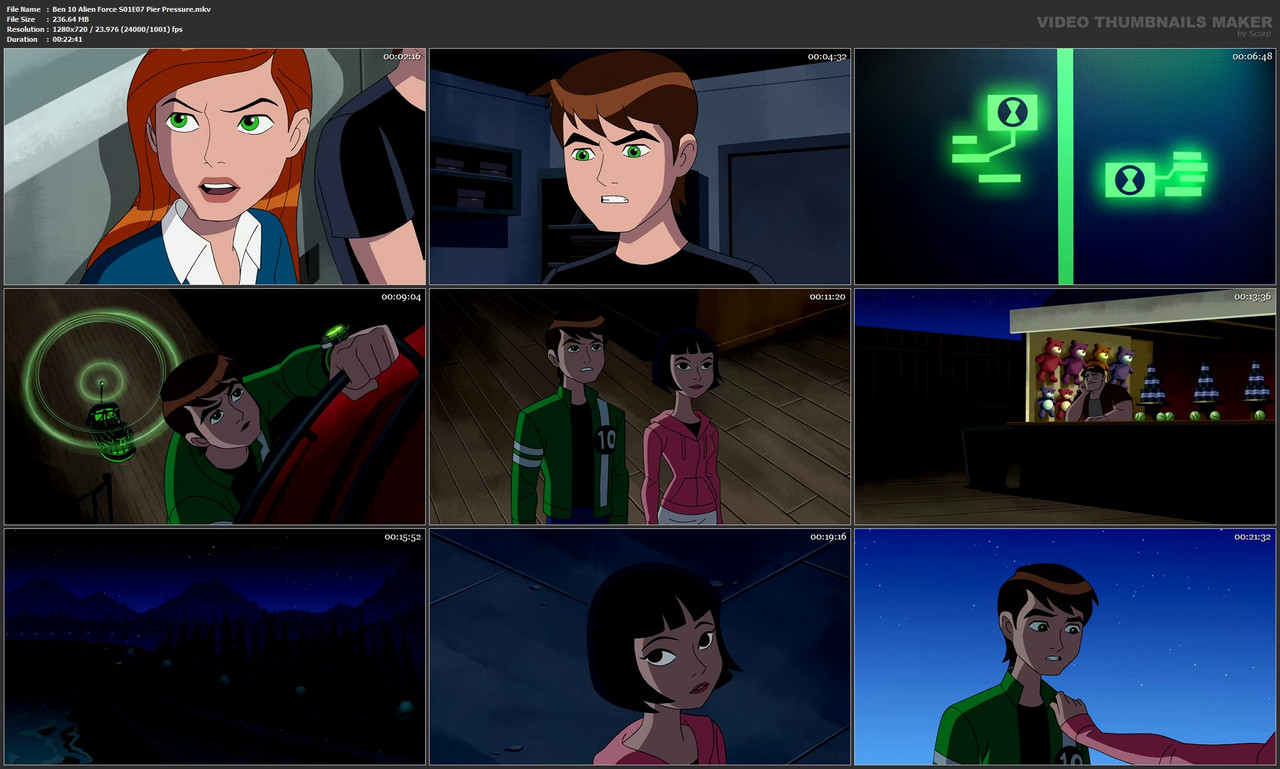 Ben 10 Alien Force S01E07 Pier Pressure.mkv