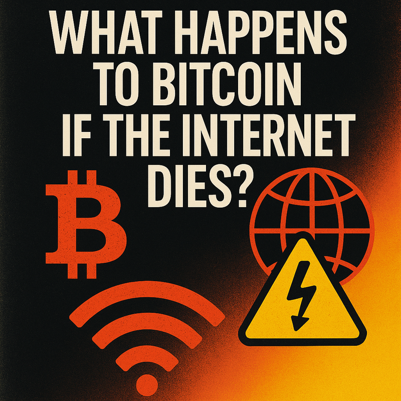 What happens to Bitcoin if the internet dies?