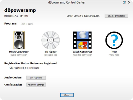 dBpoweramp Music Converter 2022.08.09 Reference dBpoweramp Music Converter 2022.08.09 Reference
