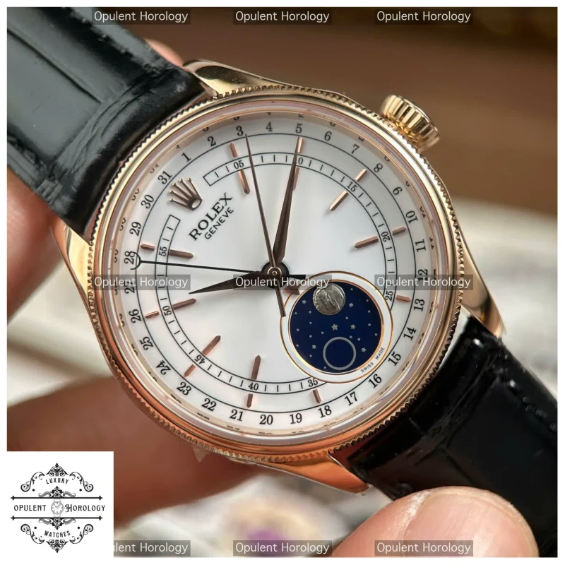 Rolex Cellini Moonphase 50535 Replica - Luxury Watch with Moonphase Display