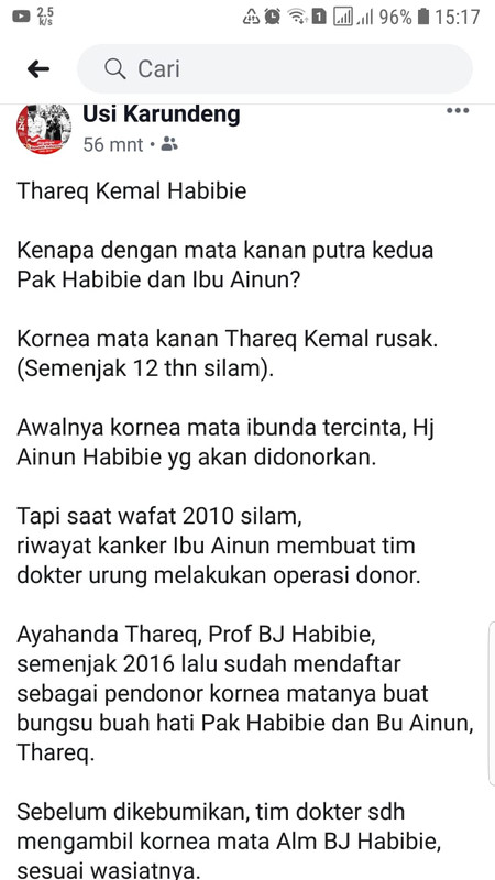 Capture Facebook Usi Karundeng