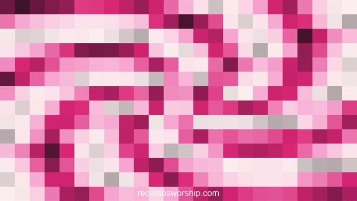 loop vj píxeles magenta caleidoscopio