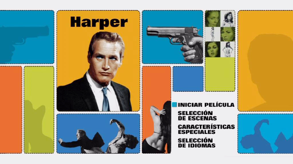 HARPER MENU - Harper, investigador privado [1966] [Thriller] [DVD9] [PAL] [Leng. ESP/ENG/DEU] [Subt. Multi]