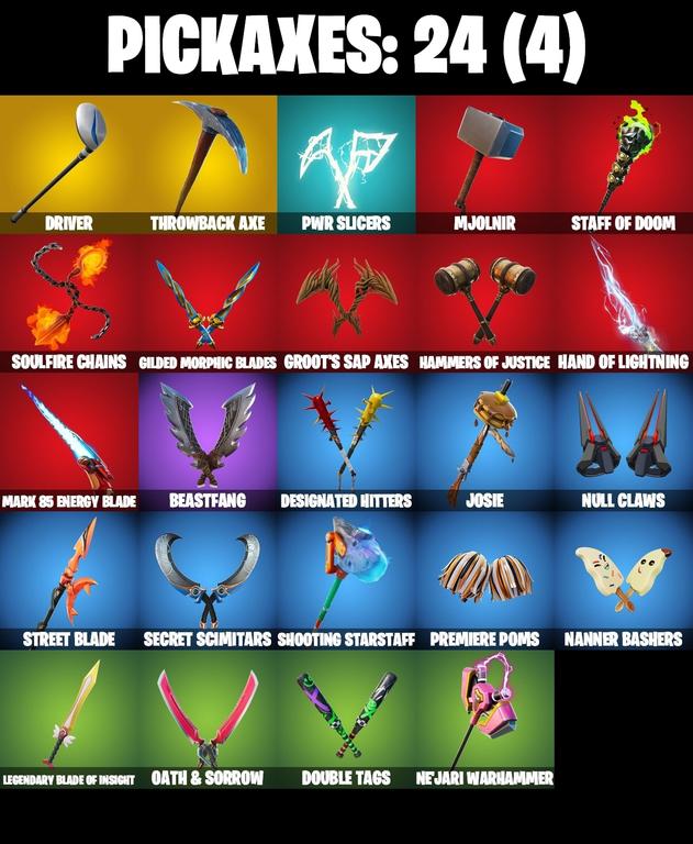 pickaxes comp