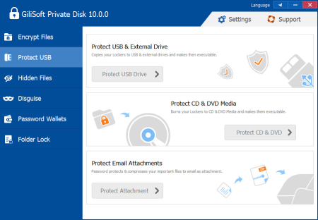 GiliSoft Private Disk 10.0.0
