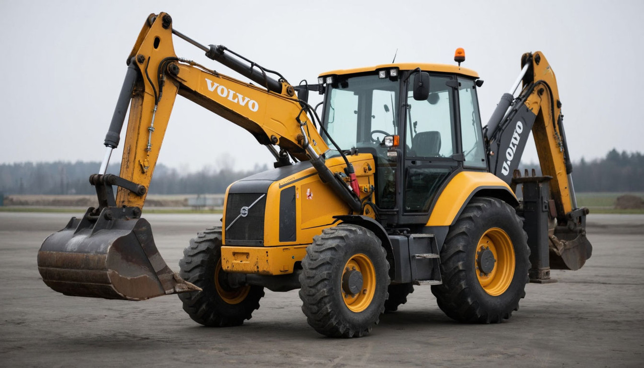 Аренда экскаватора-погрузчика