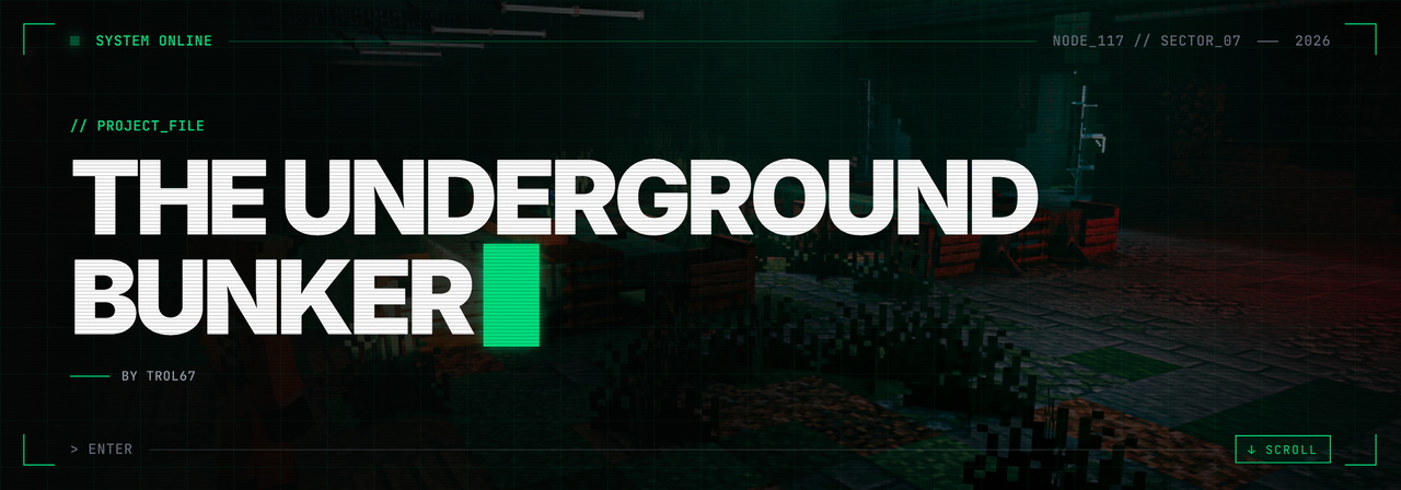 ▓▒░ 𝘛𝘏𝘌 ⛓ 𝙐𝙉𝘿𝙀𝙍𝙂𝙍𝙊𝙐𝙉𝘿 𝘽𝙐𝙉𝙆𝙀𝙍 ░▒▓ [V30.4] Minecraft Map