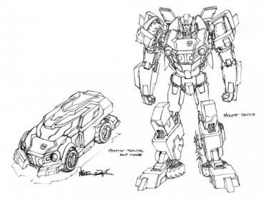 FMH Alex Milne MTMTE - Skids (pencil sketch)