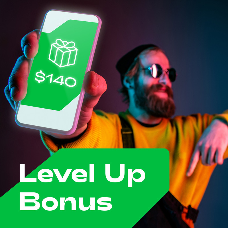 هل تعلم أنه يمكنك تعلم الفوركس وتحقيق الربح من التداول؟  Level-Up-Bonus