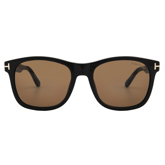 tom ford eric roviex square mens sunglasses ft0595 01j 55