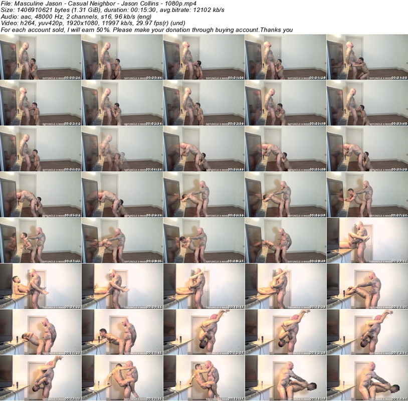Masculine Jason - Casual Neighbor - Jason Collins - 1080p