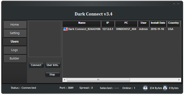 Dark Connect v3.4