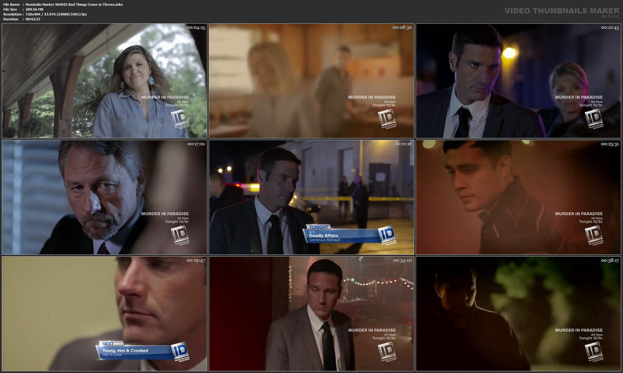 Homicide Hunter S04E03 Bad Things Come in Threes.mkv