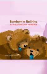 Bombom e Bolinha As Duas Chow Chow Vermelhas