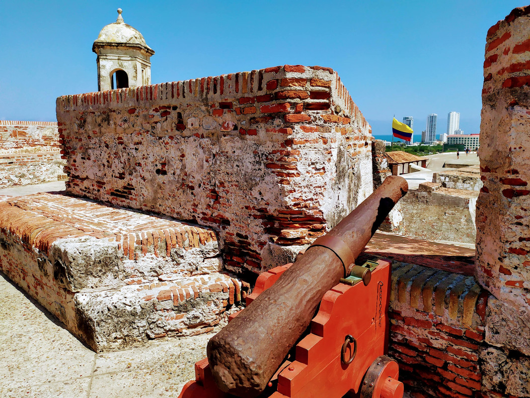 Cartagena: castillo de San Felipe - Colombia por libre en 18 días (7)