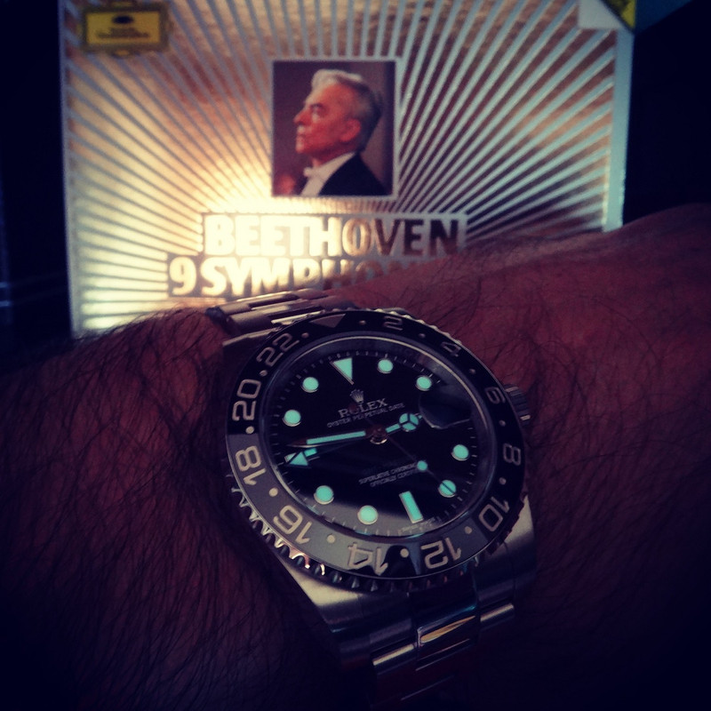 Rolex GMT Master II 40mm Ref 116710LN Cal. 3186