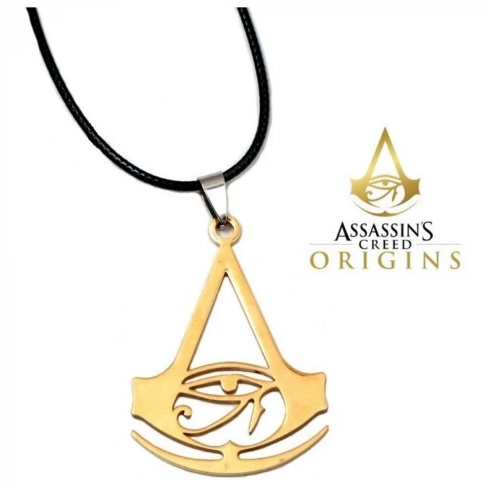 LÁNC medál Medalion Assassin's Creed ORIGINS Logo Assassin's Creed
