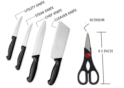 Knife set chopping board Color1 (R504)