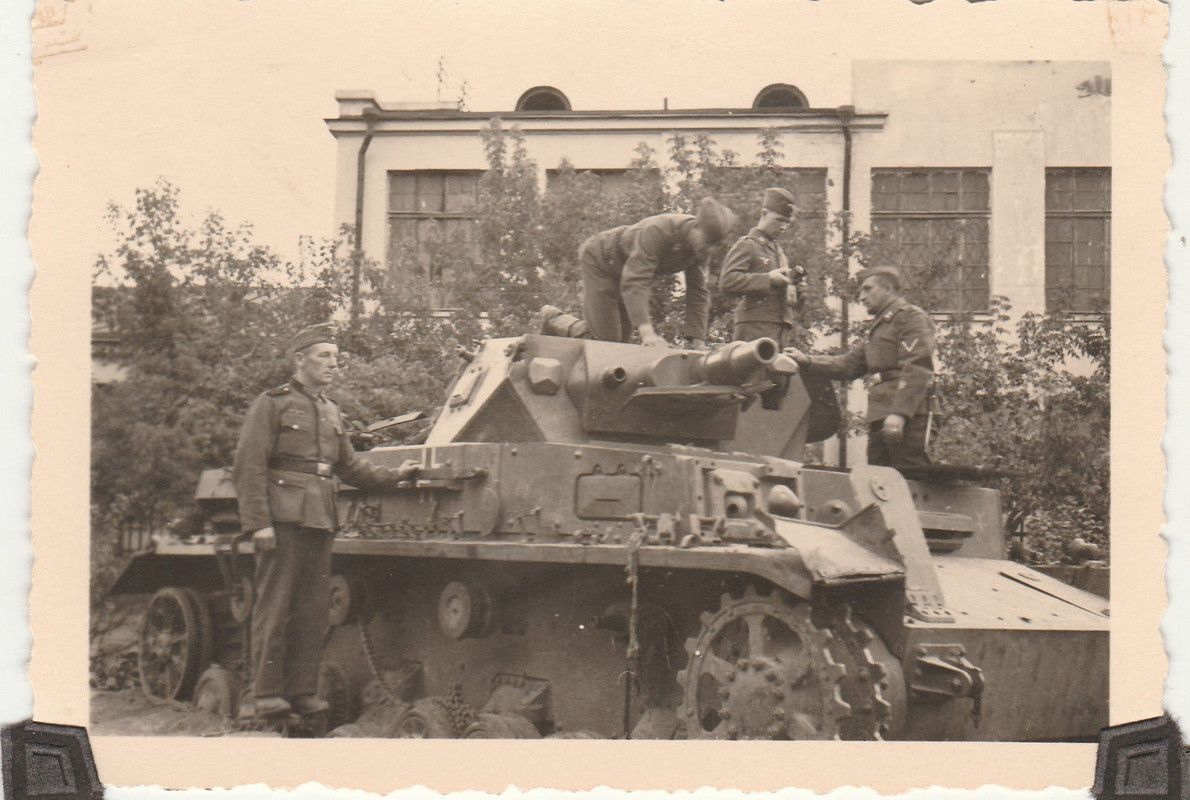 Russland, Panzer,deutscher Panzer IV Ausführung A, 2.Weltkrieg