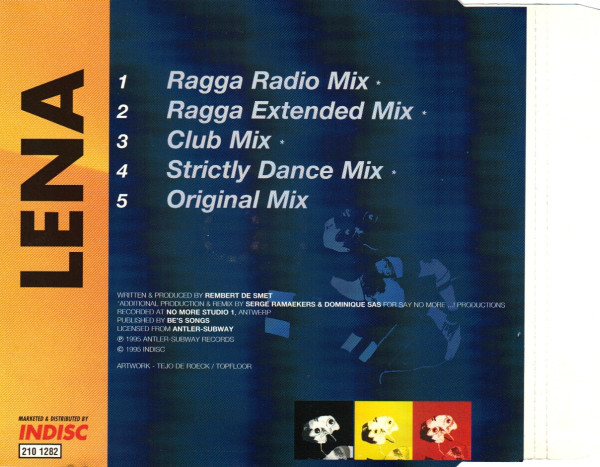 29/12/2022 - 2 Belgen ‎– Lena ('95 Remixes)( CD, Maxi-Single)(Indisc ‎– 2101282)  1995 R-1706757-1310231148-jpeg