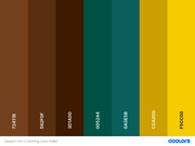 Nevari's Act 2 Clothing Color Pallet