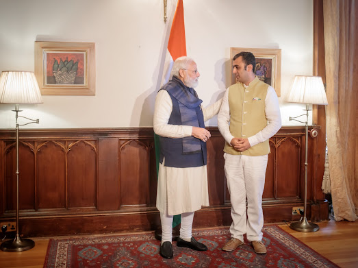 With PM Modi
