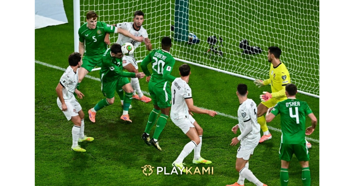 Highlights Troy Parrott Jadi pahlawan Irlandia