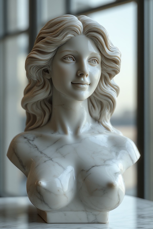 A-ultrarealistic-marble-bust-o-9
